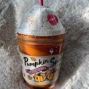 Betsey Johnson frozen pumpkin latte crossbody